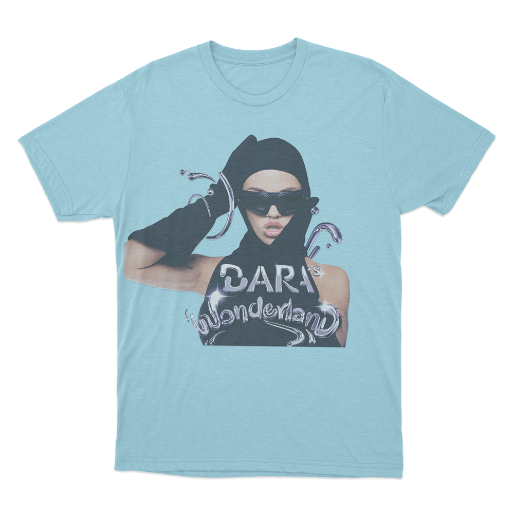 Dara's Wonderland Unisex T Shirt Sky Blue Daras Wonderland Unisex T Shirt Sky Blue